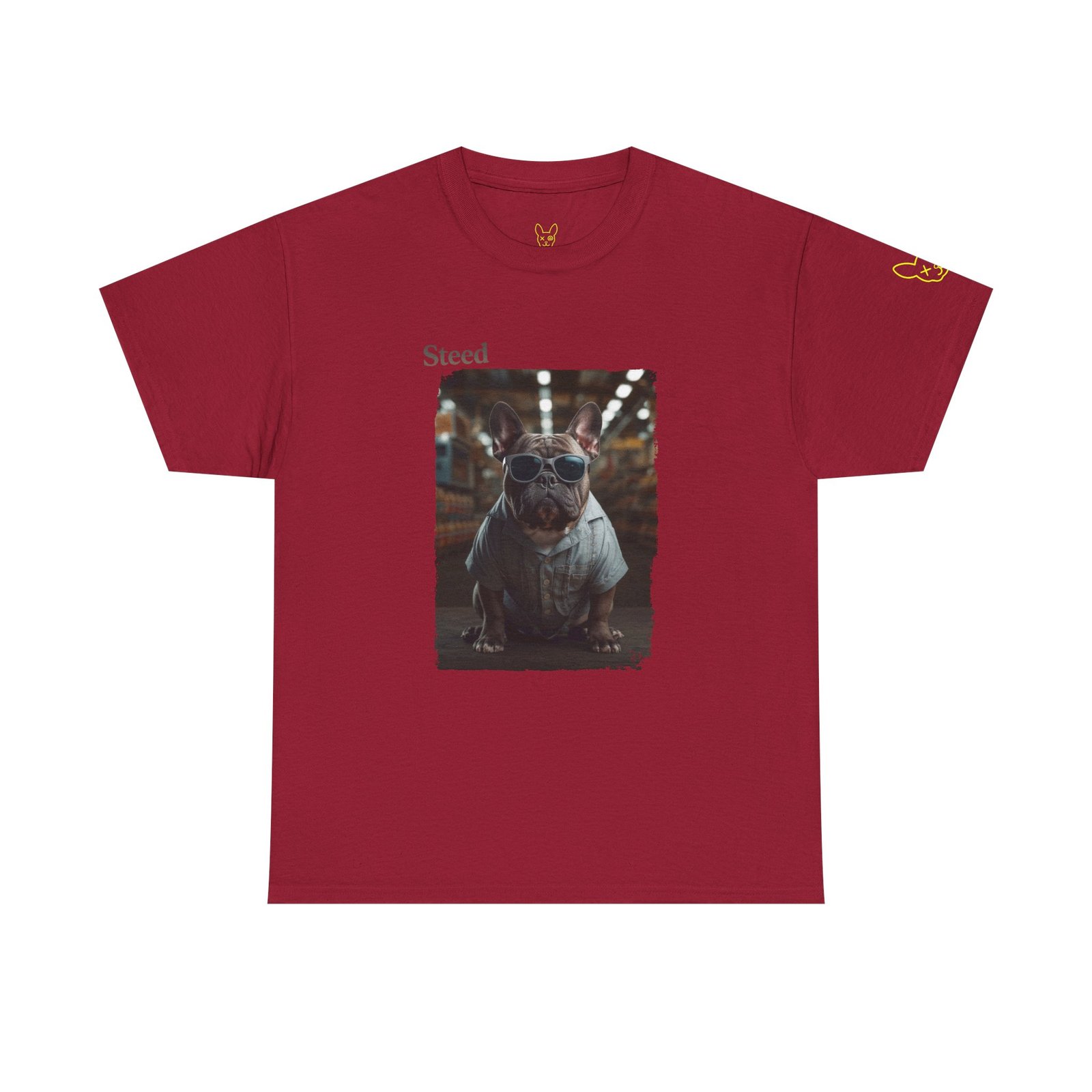 Punky Frenchie Steed Tee - Image 26