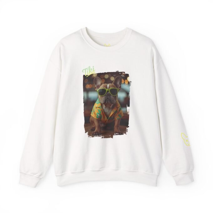Punky Frenchie Tiki Sweatshirt