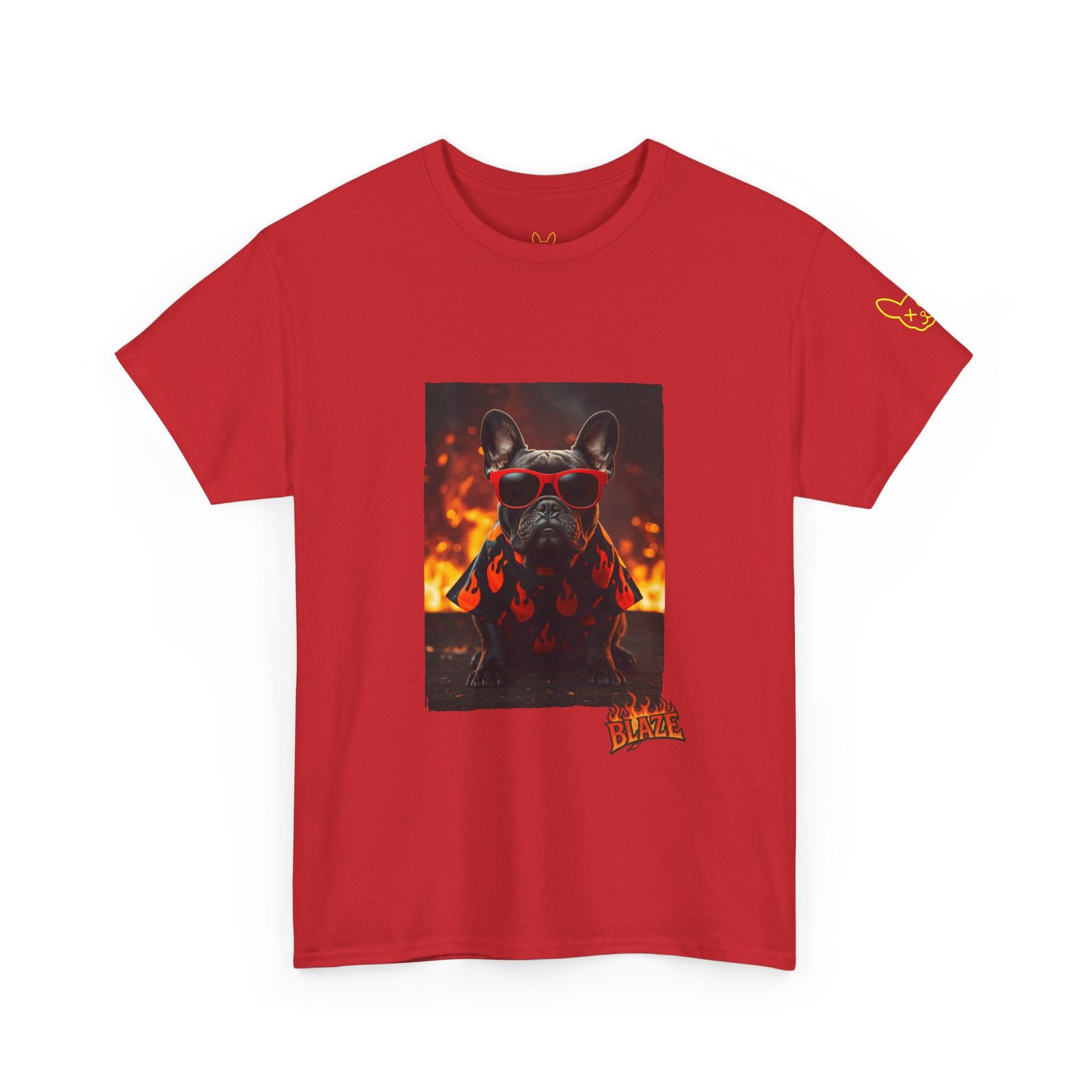 Punky Frenchie Blaze Tee - Image 20