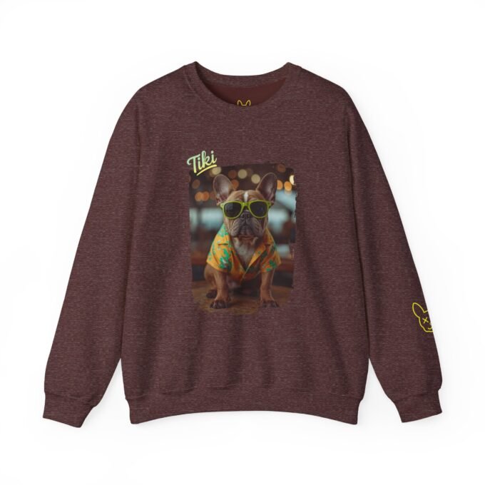 Punky Frenchie Tiki Sweatshirt