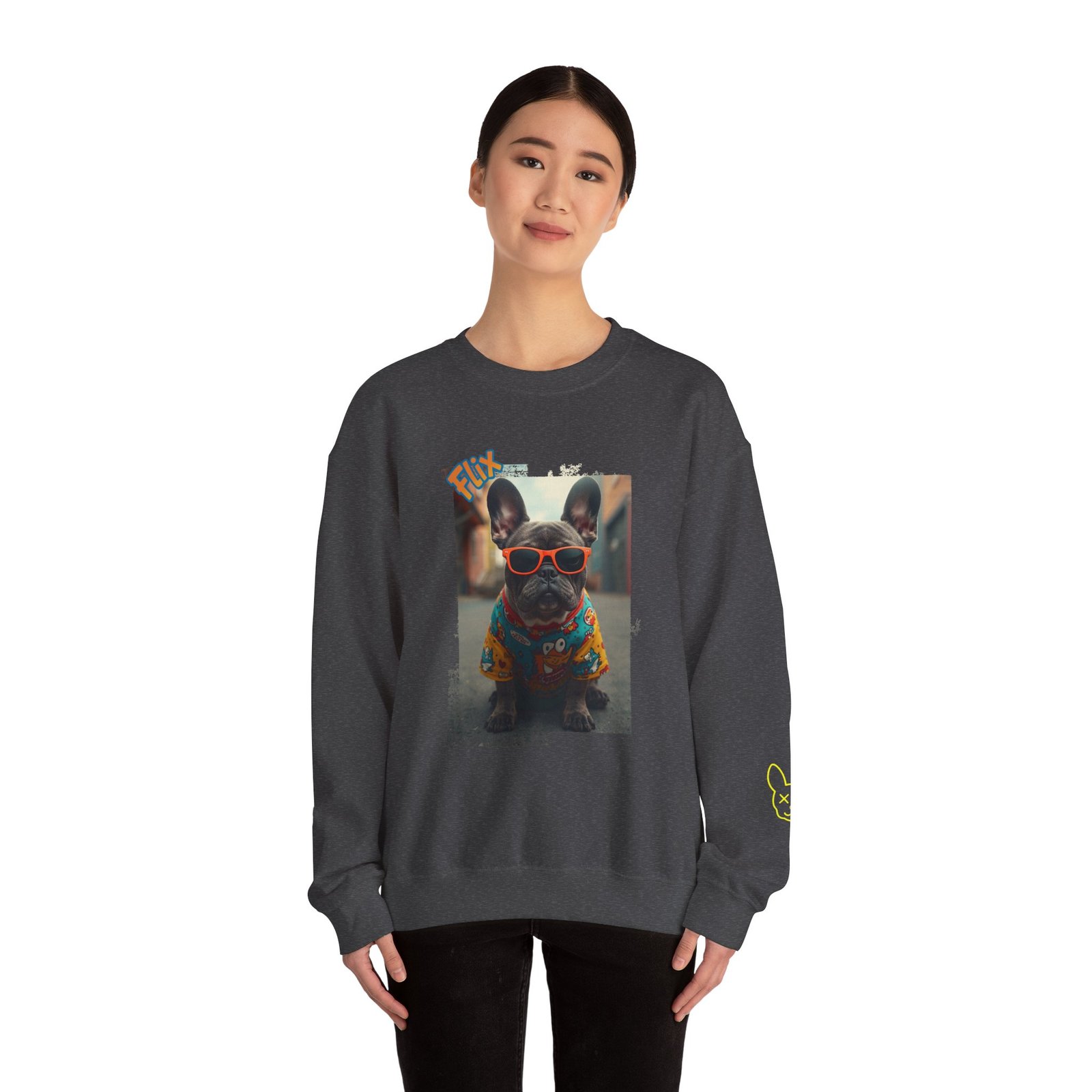 Punky Frenchie Flix Sweatshirt - Image 29
