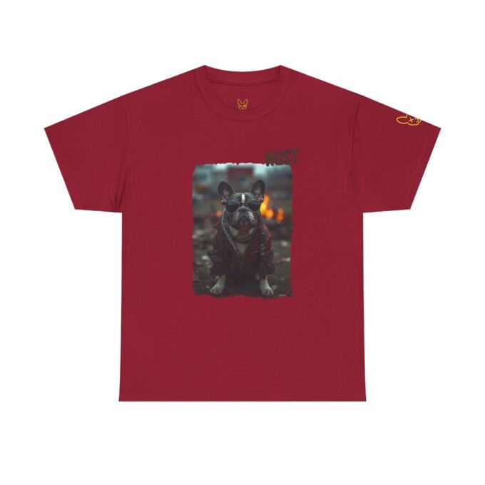 Punky Frenchie Rust Tee