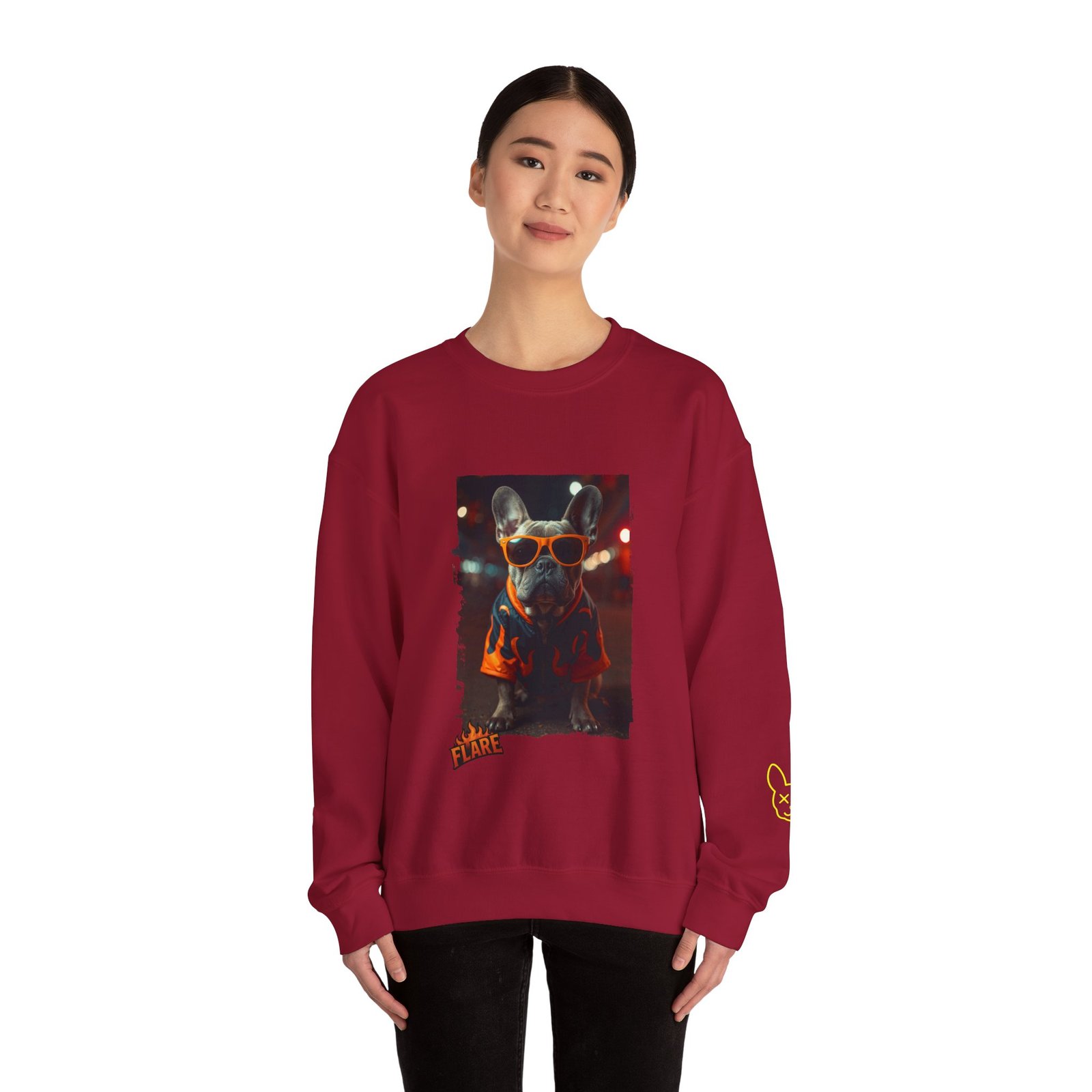 Punky Frenchie Flare Sweatshirt - Image 57