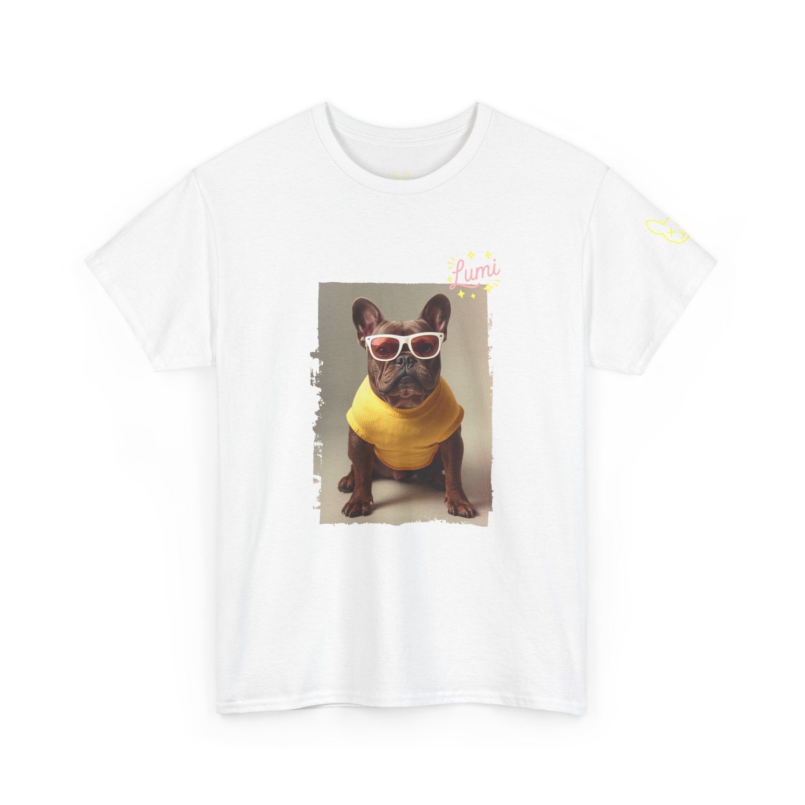 Punky Frenchie Lumi Tee - Image 4