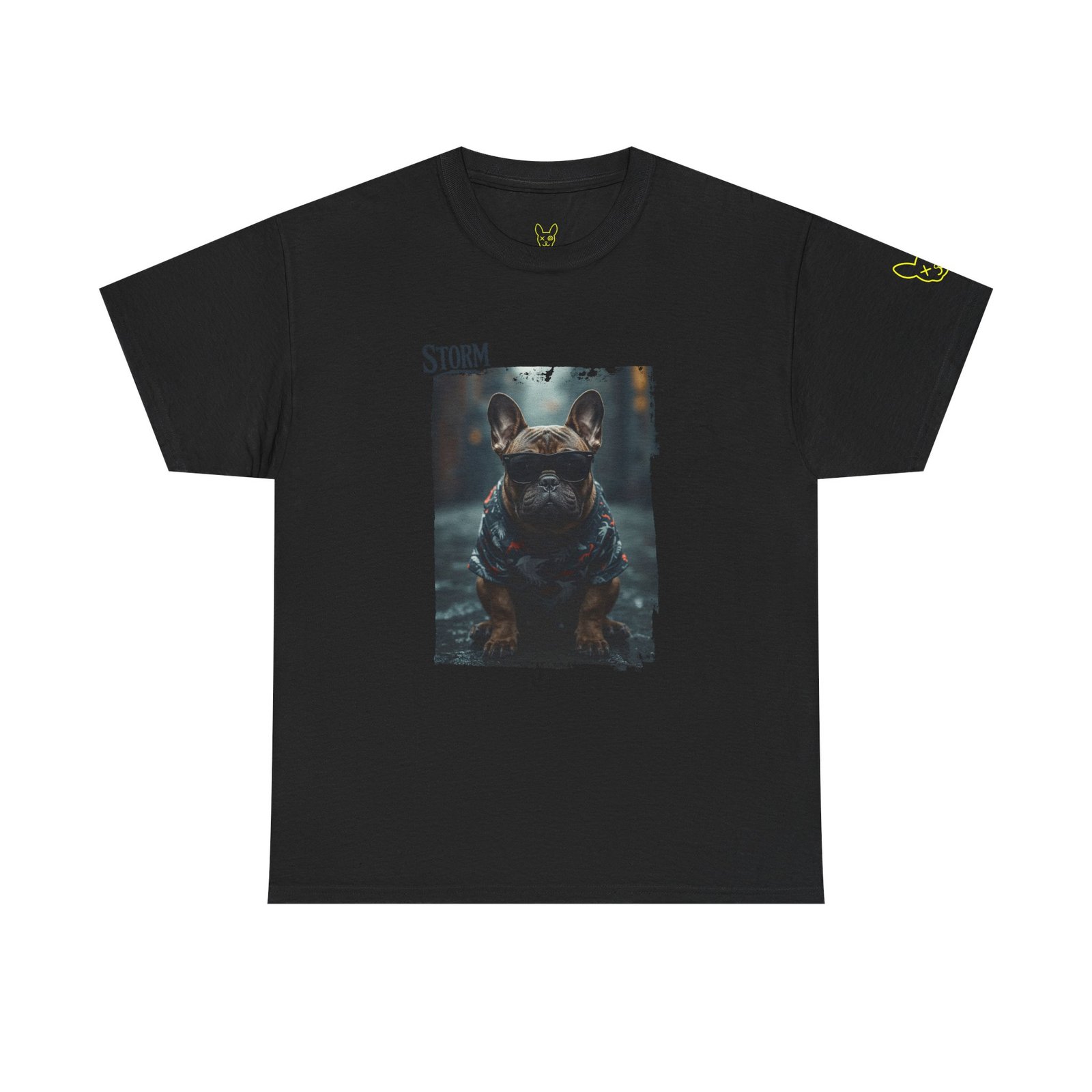Punky Frenchie Storm Tee - Image 6