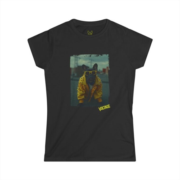 Punky Frenchie Voltage Woman Tee