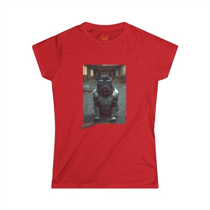 Punky Frenchie Shrapnel Woman Tee