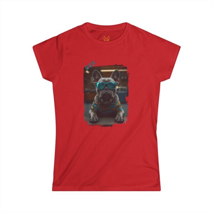 Punky Frenchie Dex Woman Tee