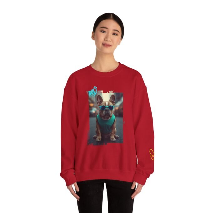 Punky Frenchie Bolt Sweatshirt