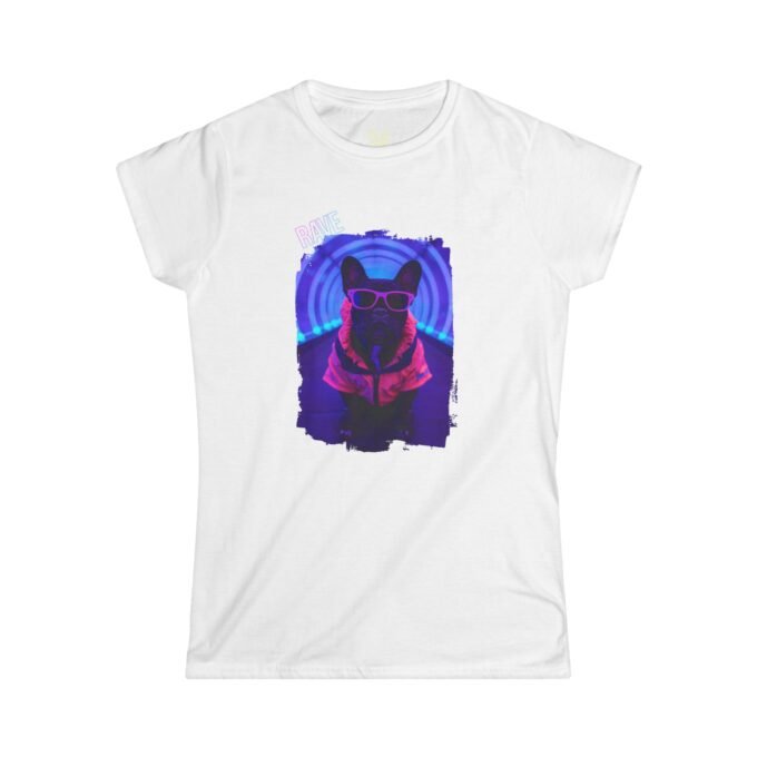 Punky Frenchie Rave Woman Tee