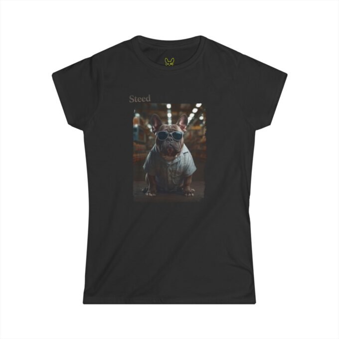 Punky Frenchie Steed Woman Tee