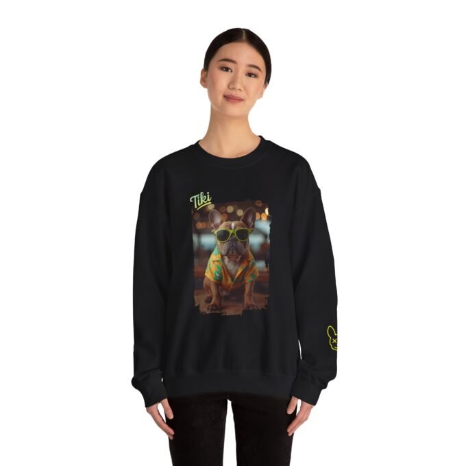 Punky Frenchie Tiki Sweatshirt