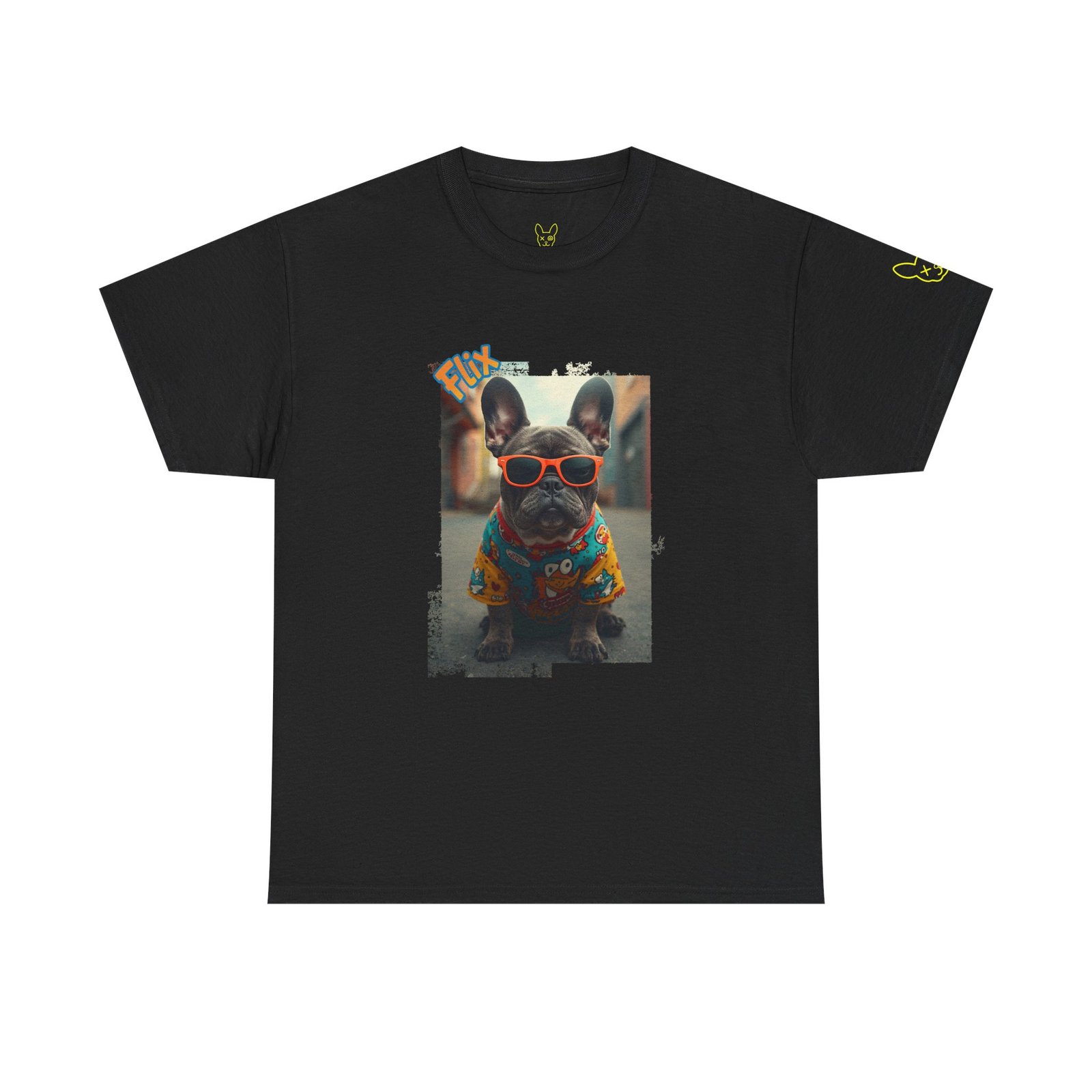 Punky Frenchie Flix Tee - Image 6
