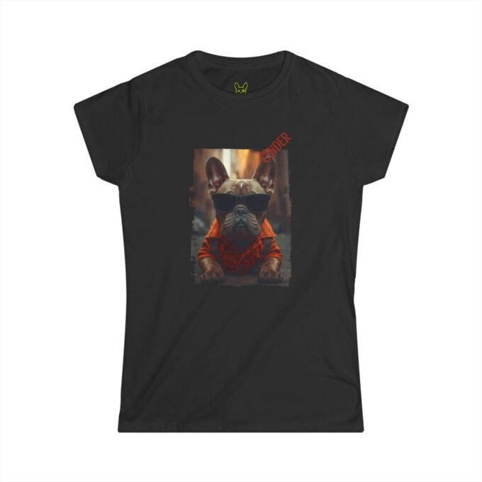 Punky Frenchie Cinder Woman Tee