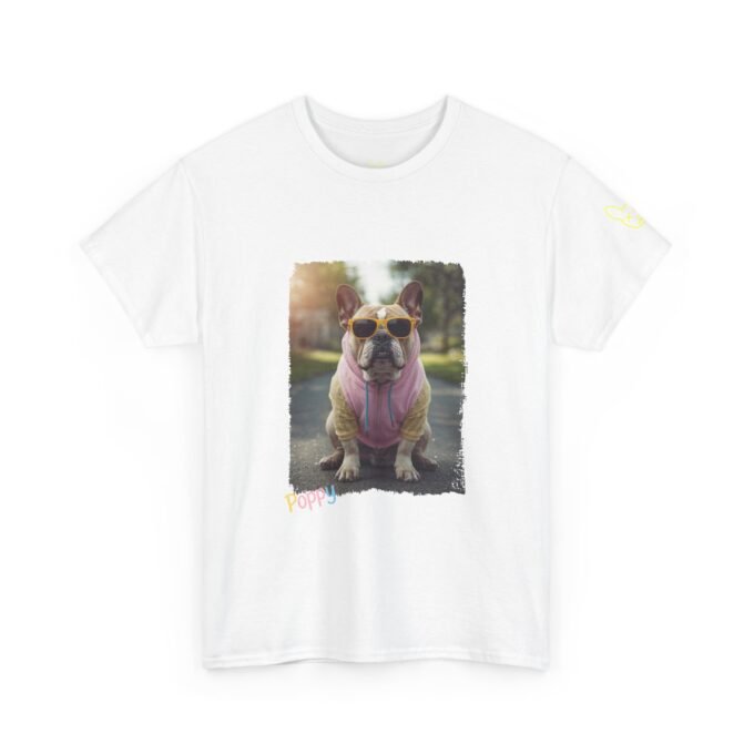 Punky Frenchie Poppy Tee