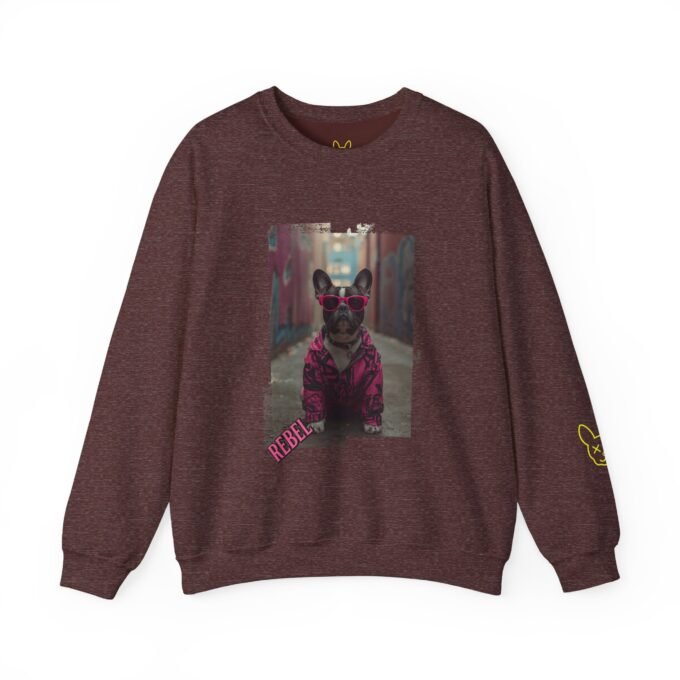 Punky Frenchie Rebel Sweatshirt