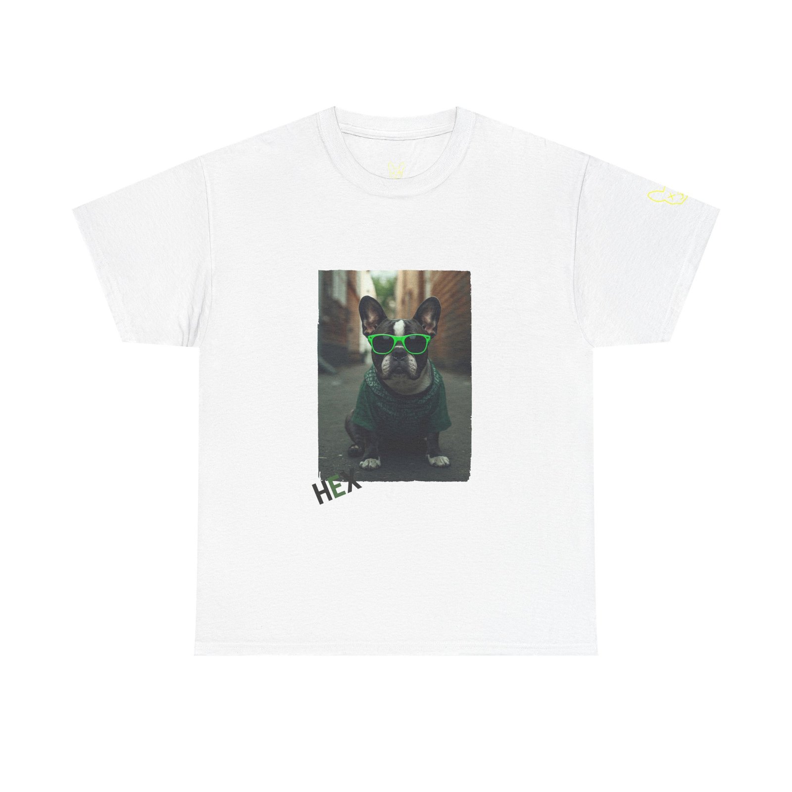 Punky Frenchie Hex Tee - Image 2