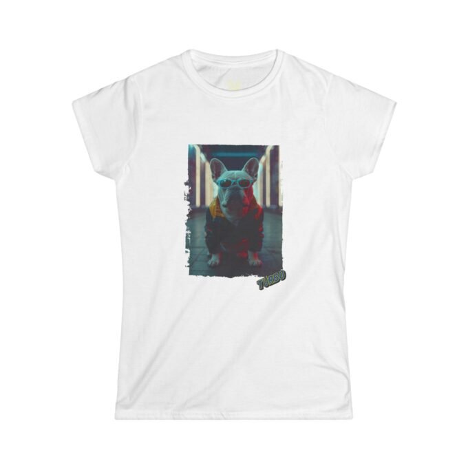 Punky Frenchie Turbo Woman Tee