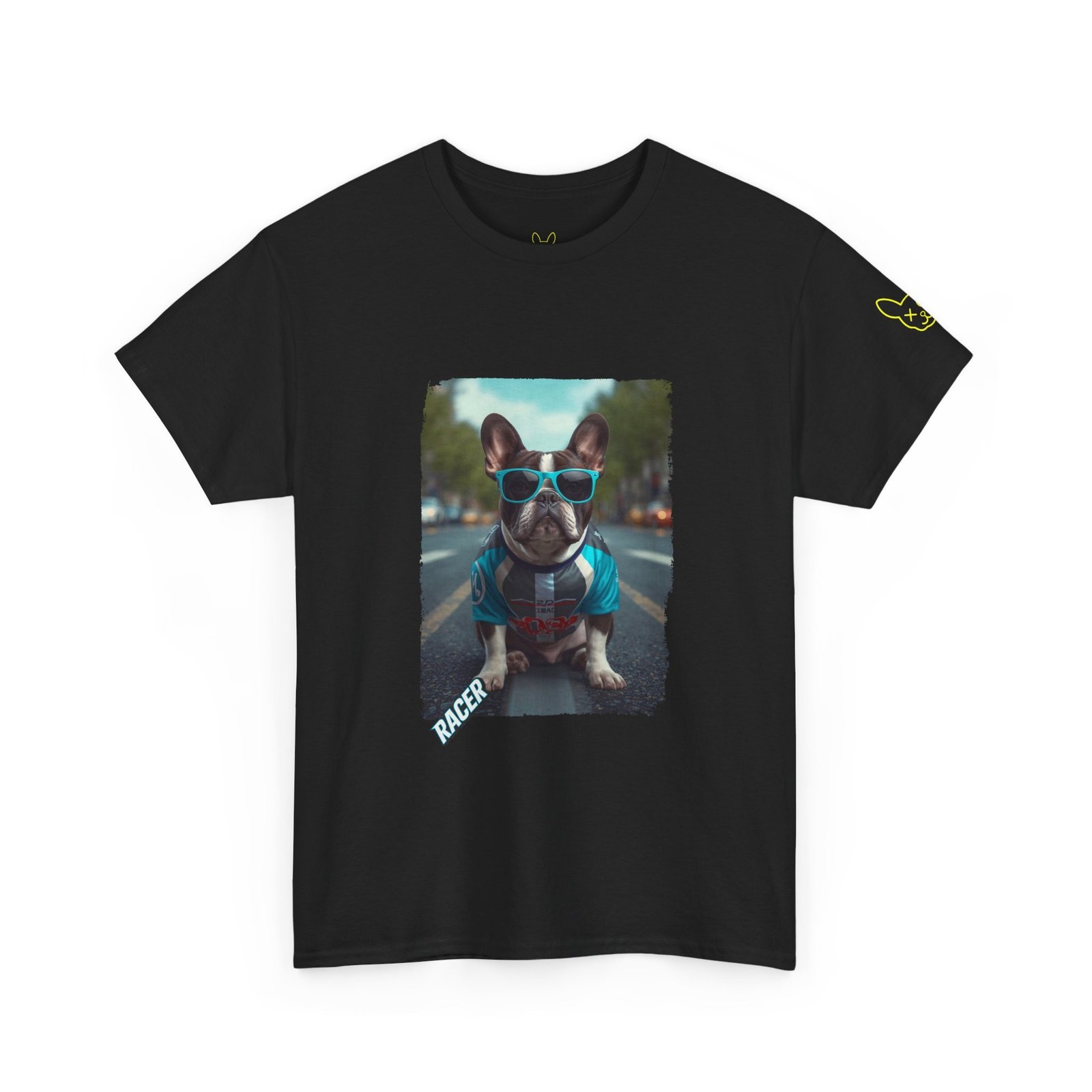 Punky Frenchie Racer Tee - Image 8
