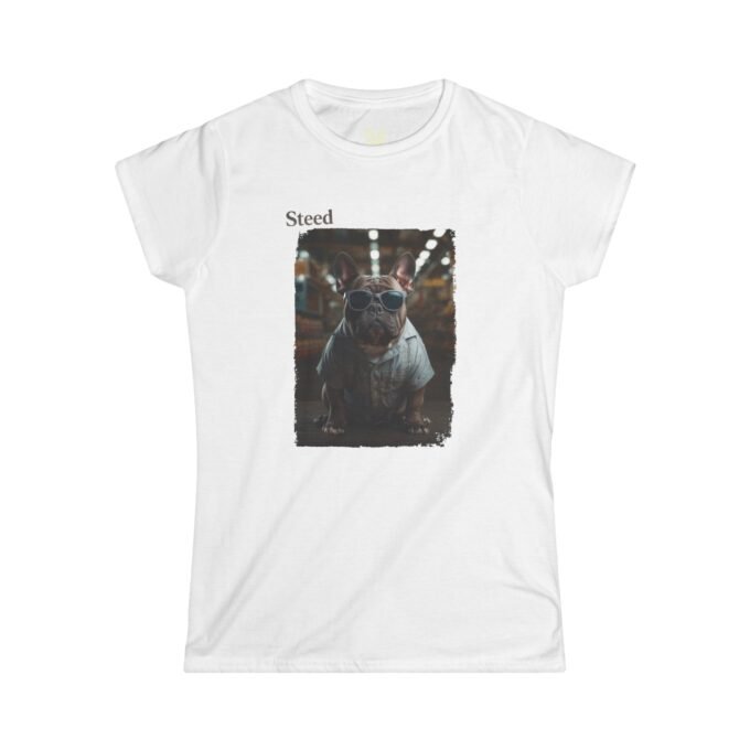 Punky Frenchie Steed Woman Tee