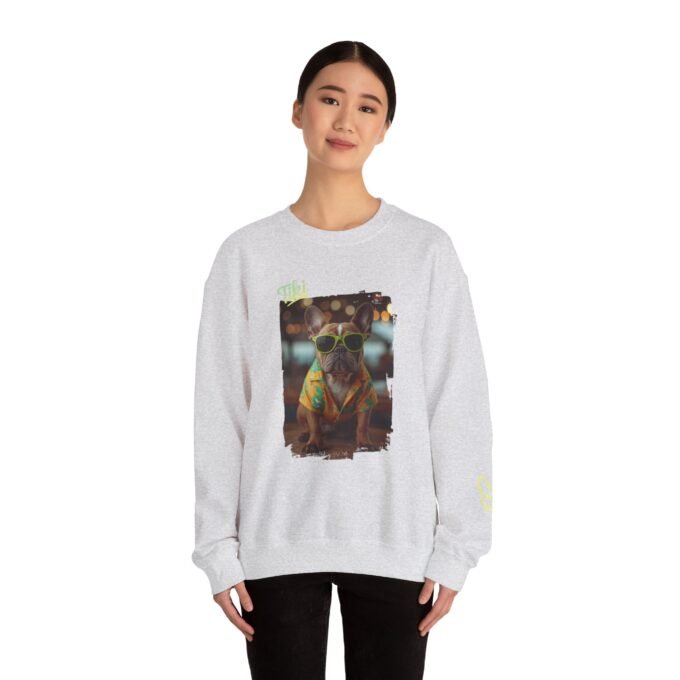 Punky Frenchie Tiki Sweatshirt