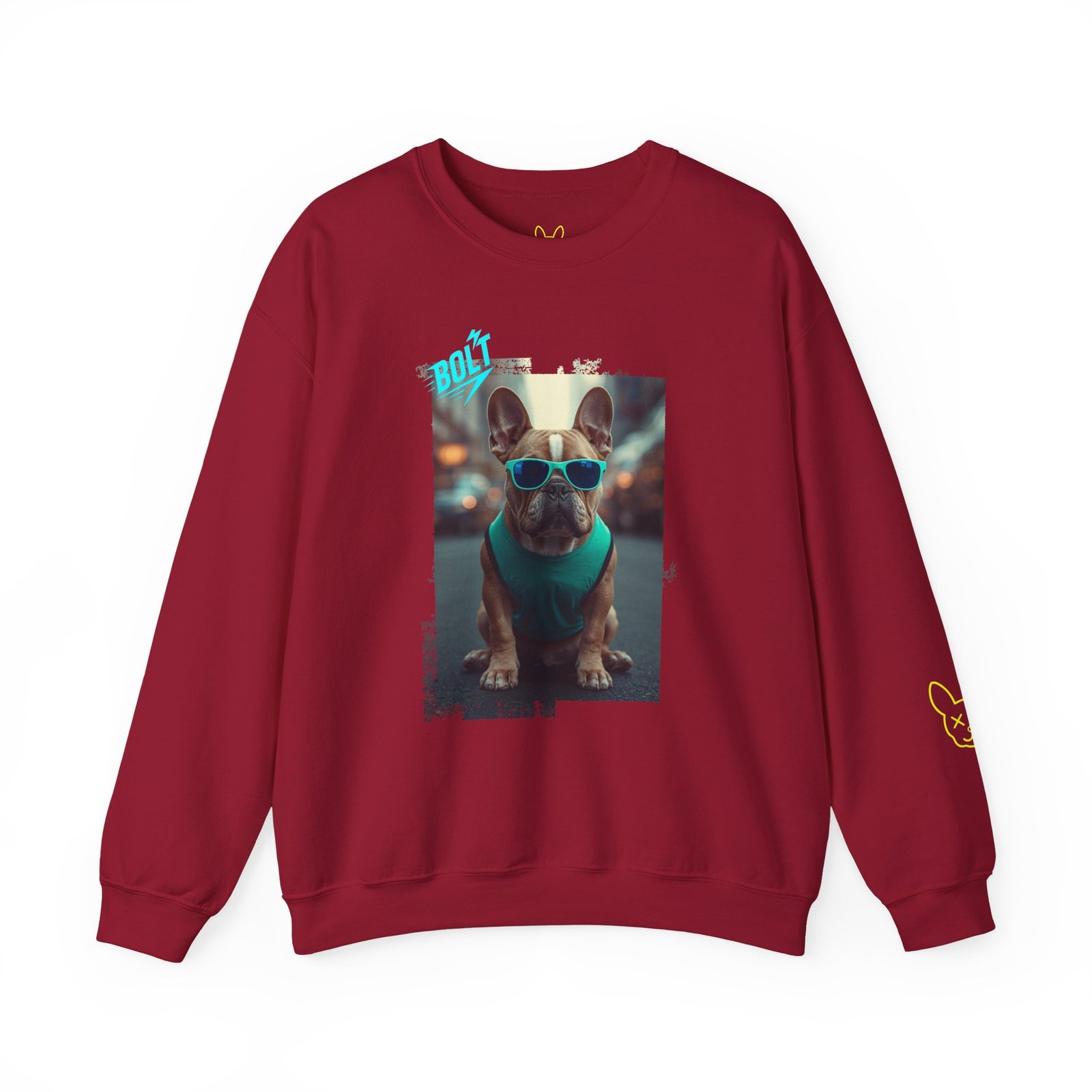 Punky Frenchie Bolt Sweatshirt - Image 54