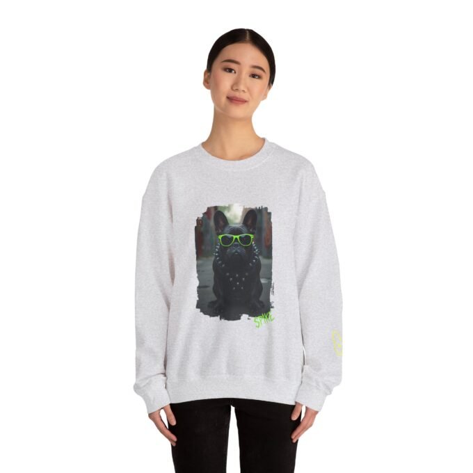 Punky Frenchie Spike Sweatshirt