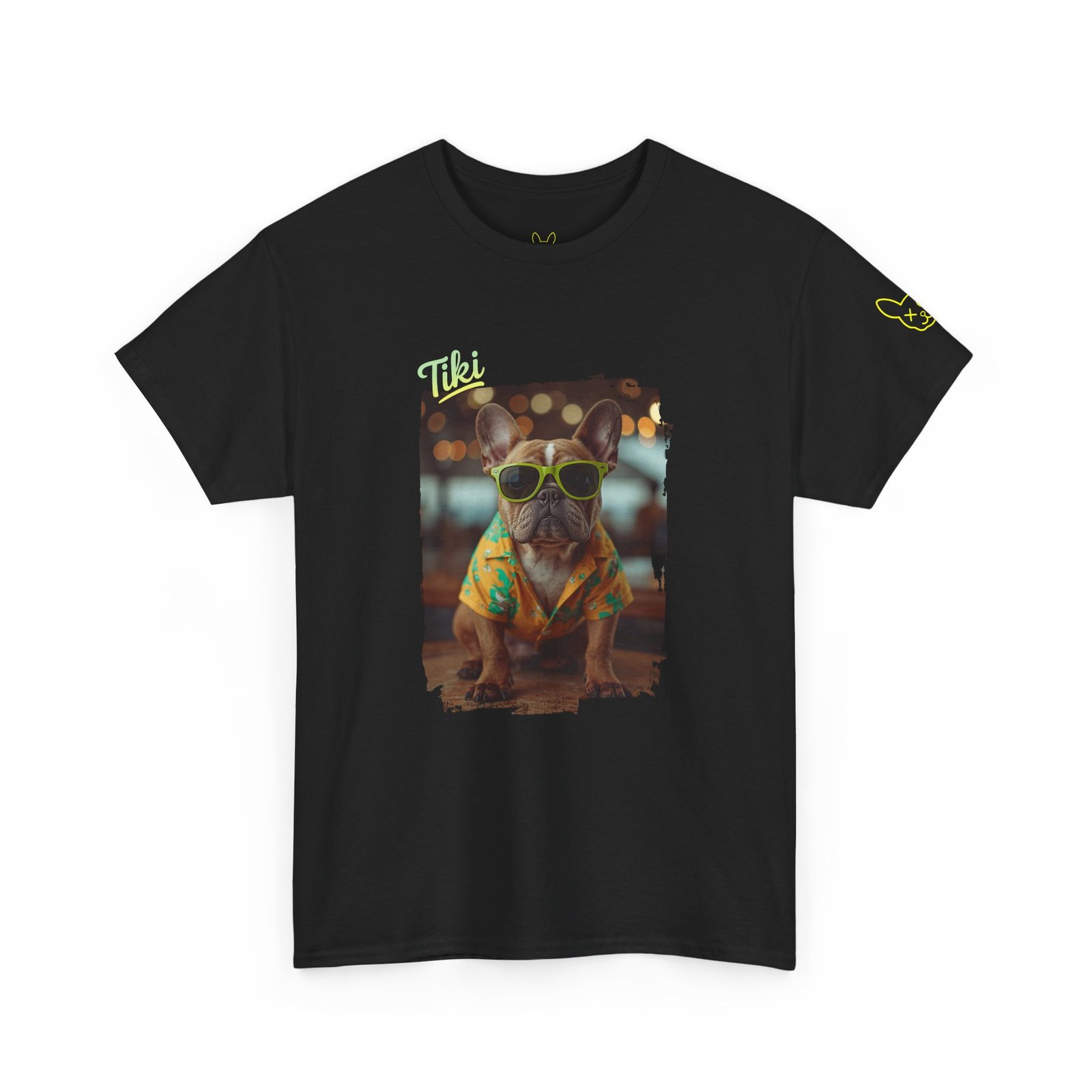 Punky Frenchie Tiki Tee - Image 8