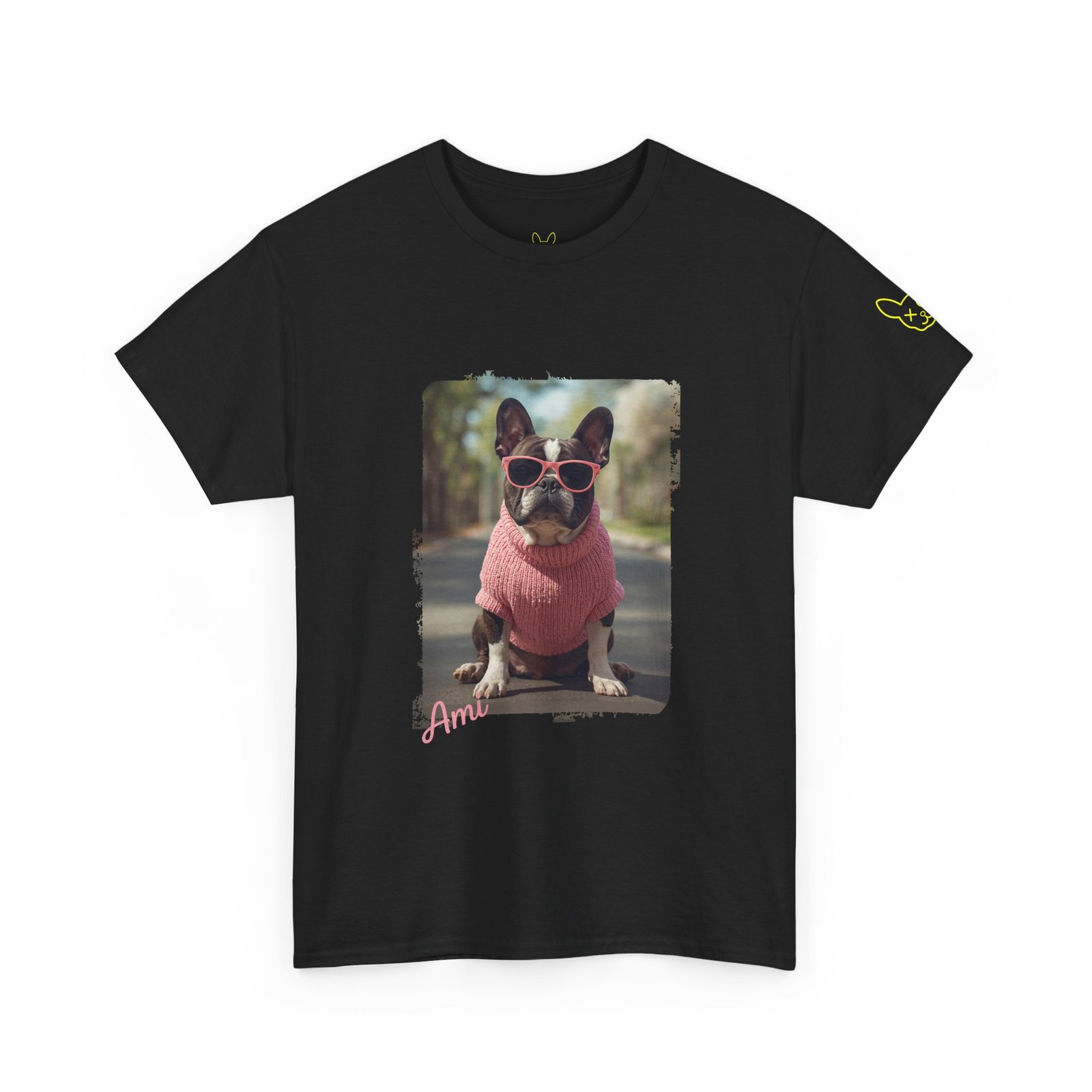 Punky Frenchie Ami Tee - Image 8