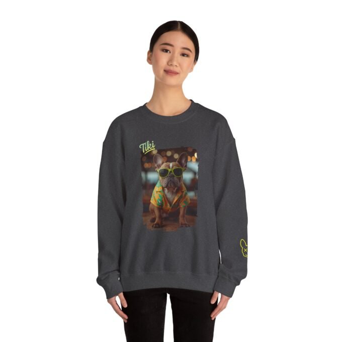 Punky Frenchie Tiki Sweatshirt