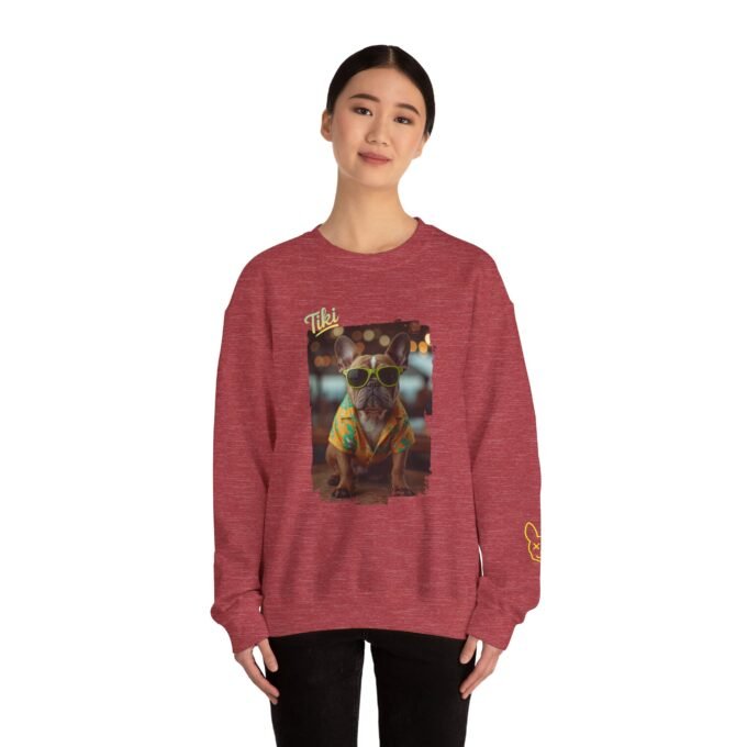 Punky Frenchie Tiki Sweatshirt