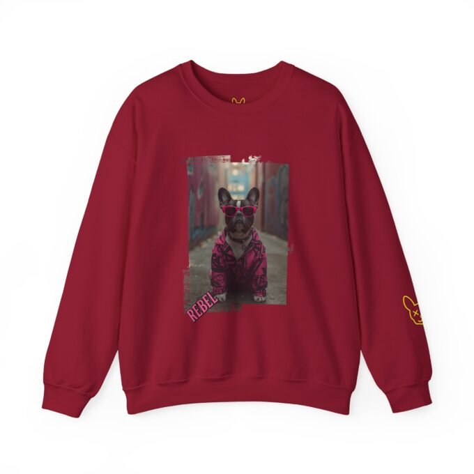Punky Frenchie Rebel Sweatshirt