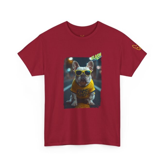 Punky Frenchie Flash Tee