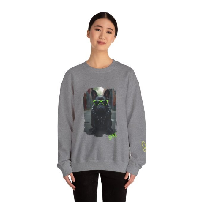 Punky Frenchie Spike Sweatshirt