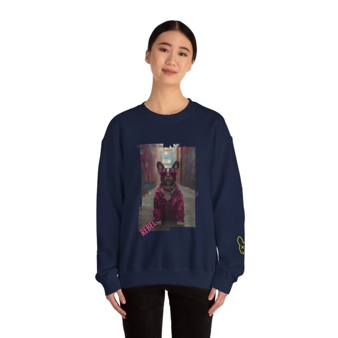 Punky Frenchie Rebel Sweatshirt