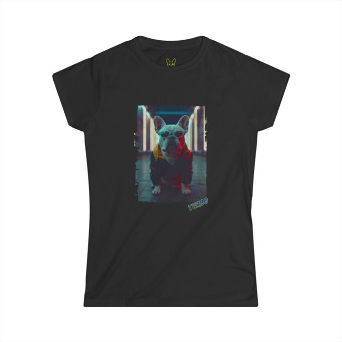 Punky Frenchie Turbo Woman Tee