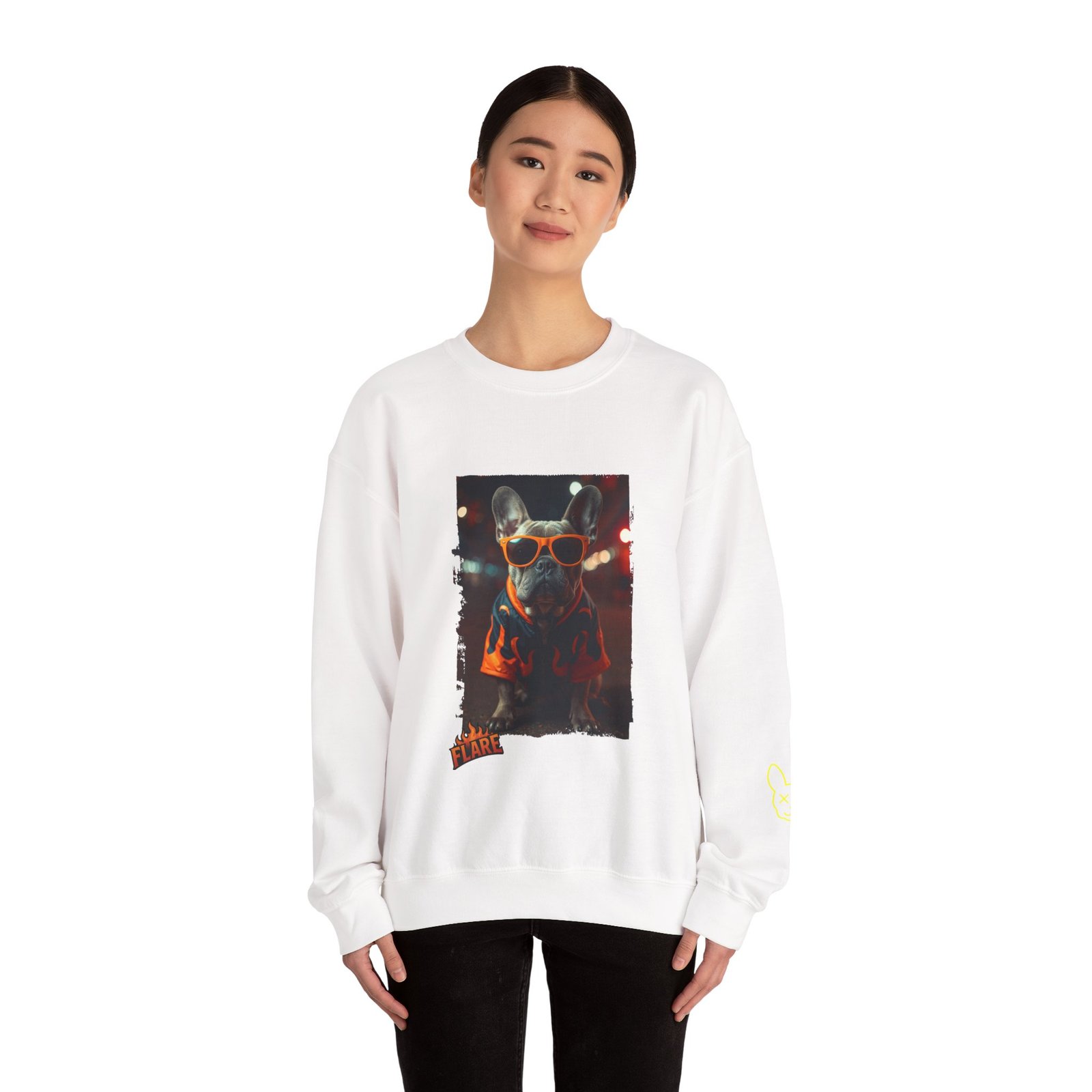 Punky Frenchie Flare Sweatshirt - Image 5