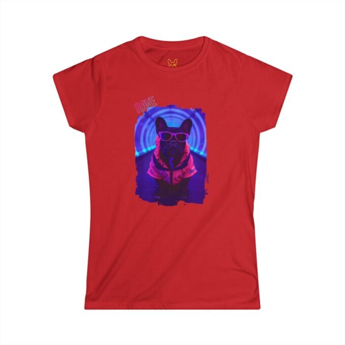Punky Frenchie Rave Woman Tee