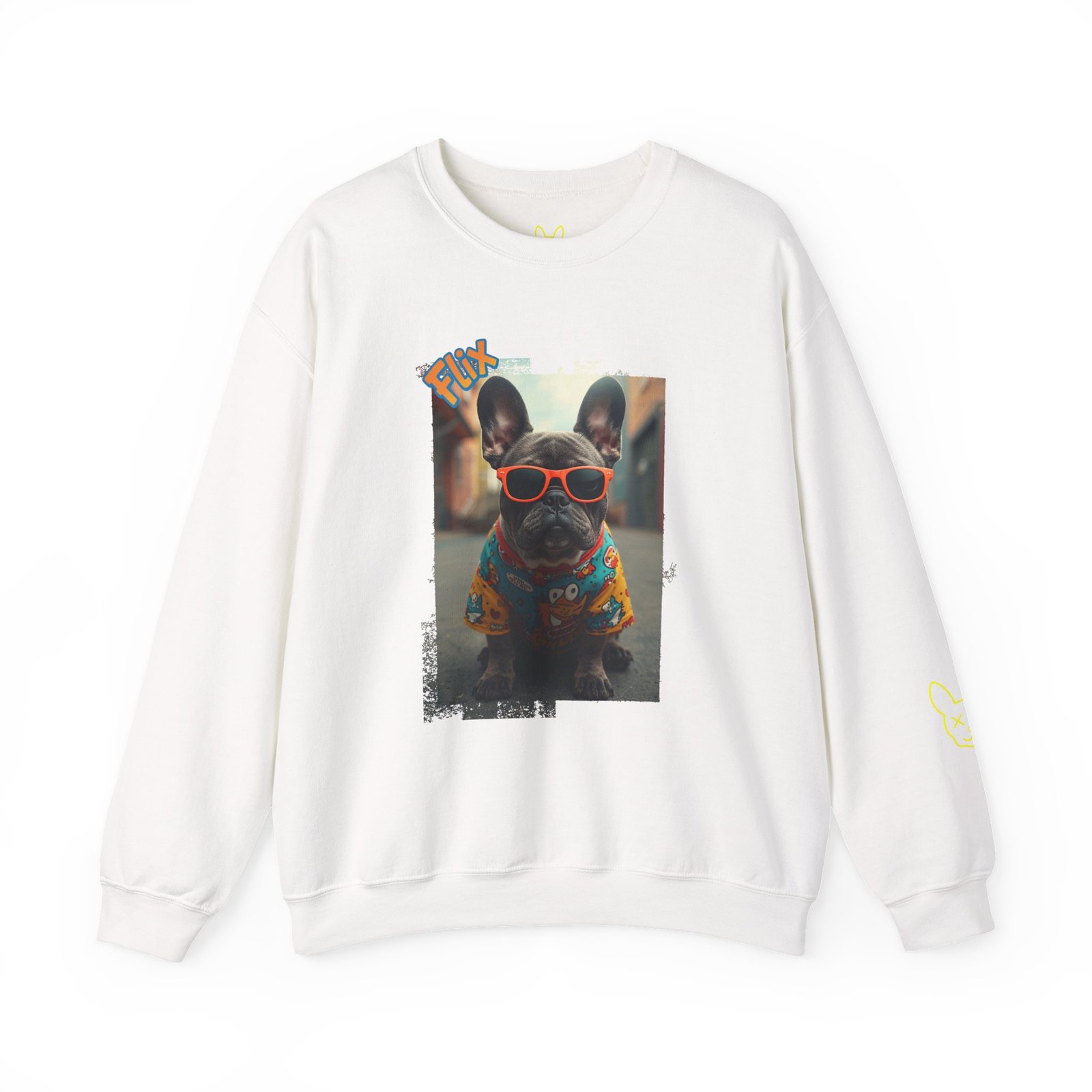 Punky Frenchie Flix Sweatshirt - Image 2