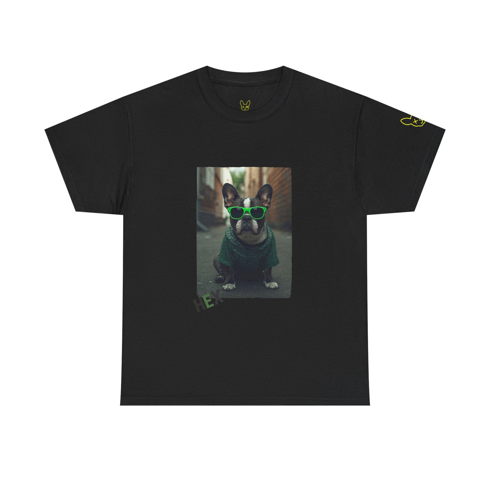 Punky Frenchie Hex Tee - Image 6