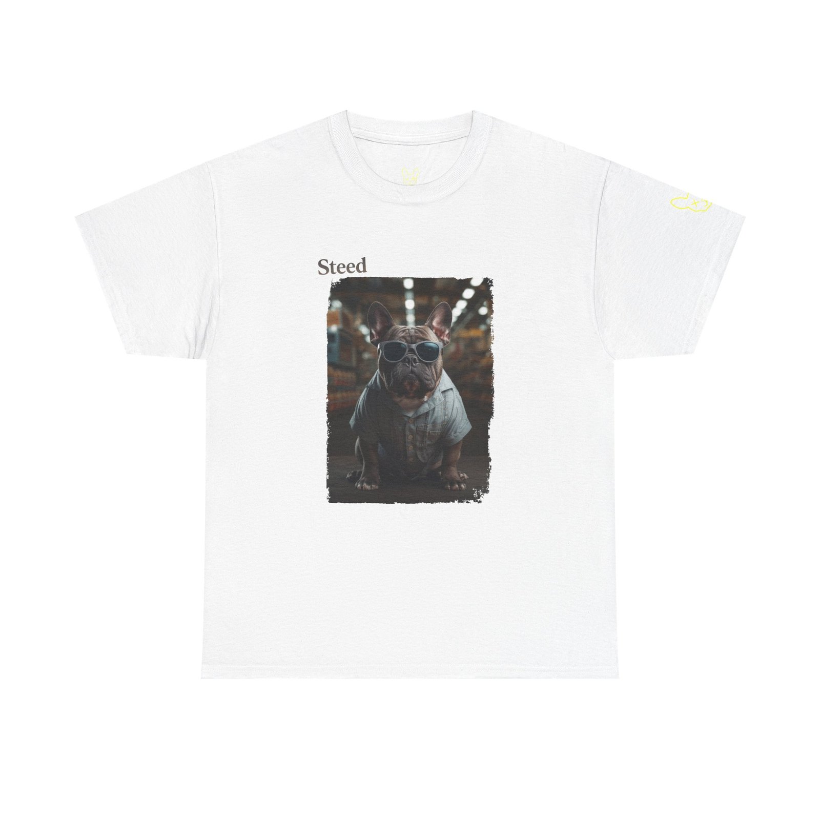Punky Frenchie Steed Tee - Image 2