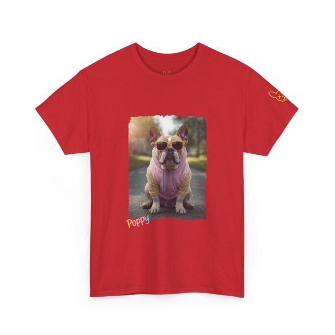 Punky Frenchie Poppy Tee