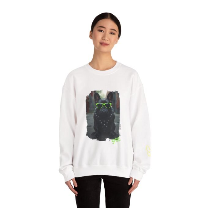 Punky Frenchie Spike Sweatshirt