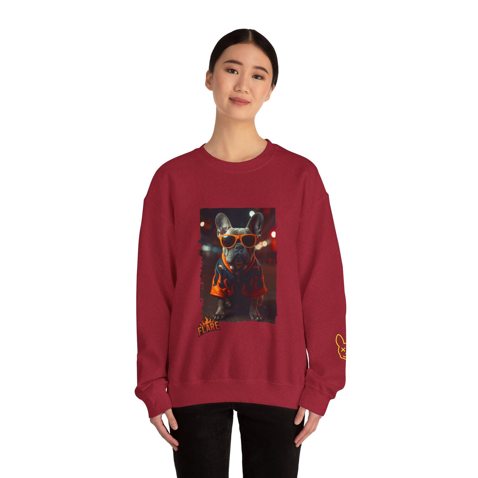 Punky Frenchie Flare Sweatshirt - Image 49