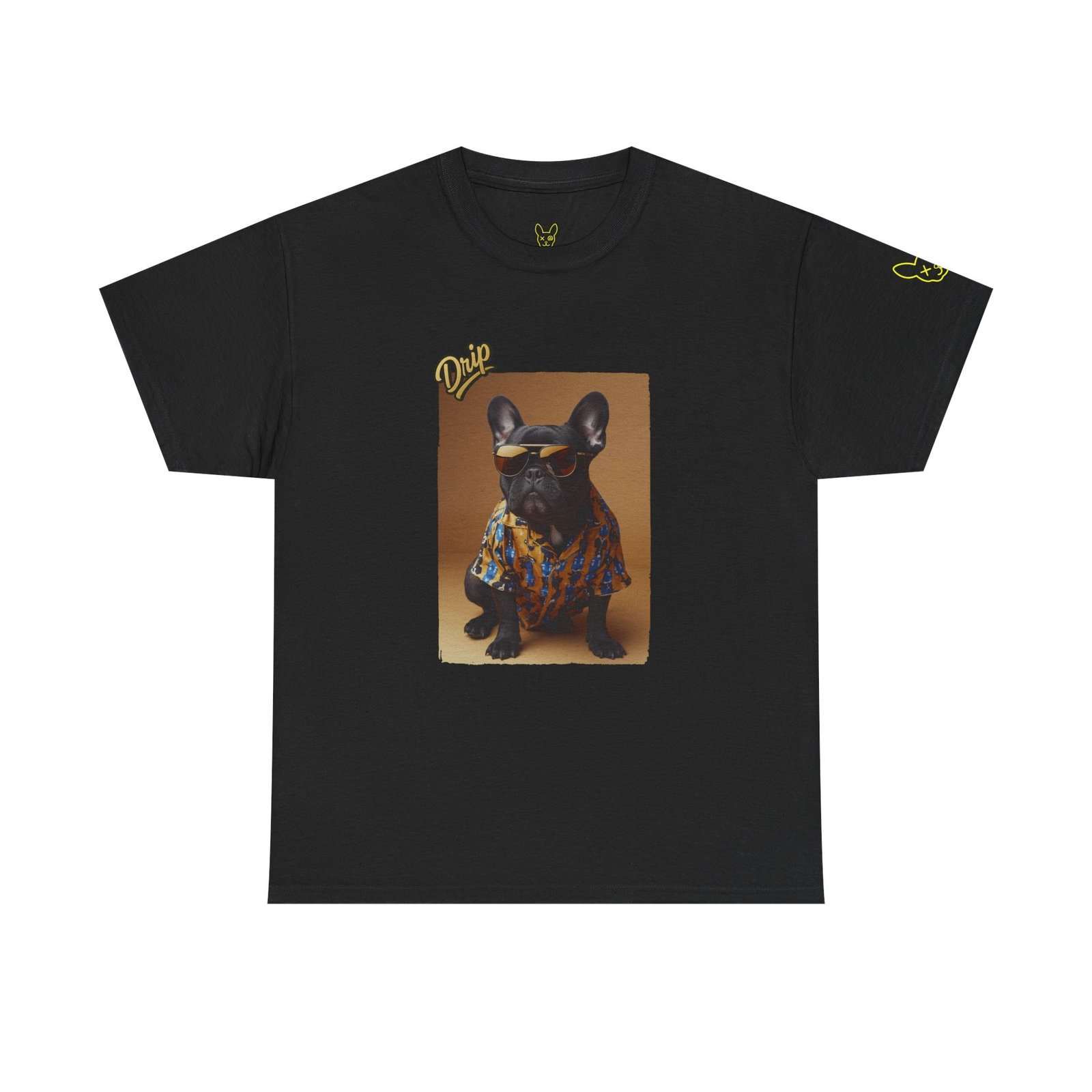 Punky Frenchie Drip Tee - Image 5