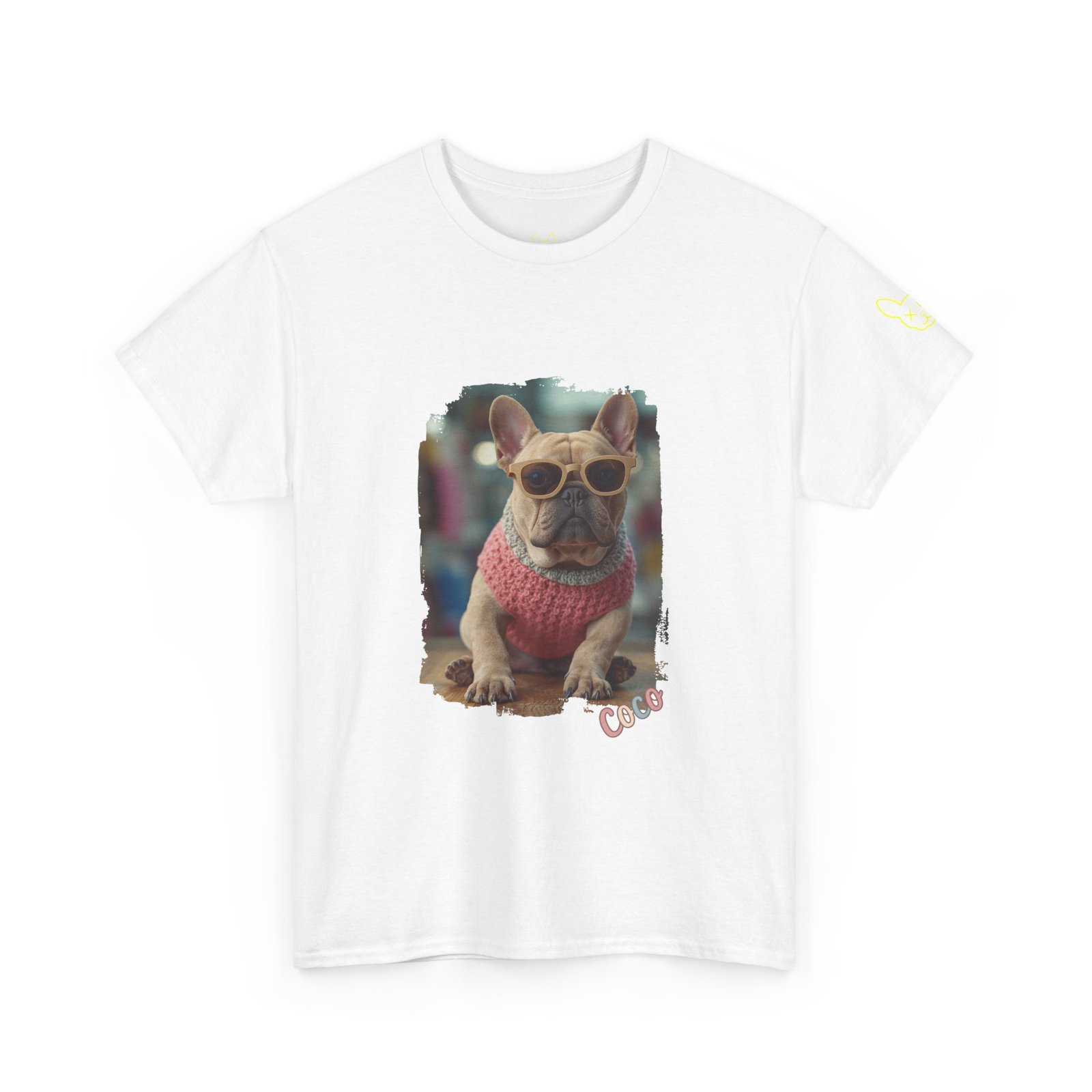 Punky Frenchie Coco Tee - Image 4