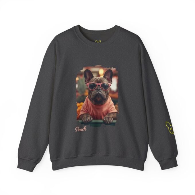 Punky Frenchie Peach Sweatshirt