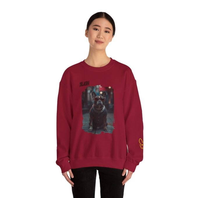 Punky Frenchie Slash Sweatshirt
