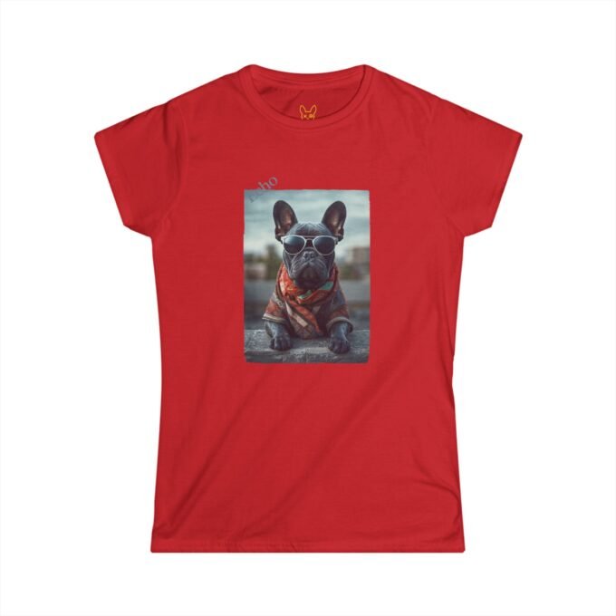 Punky Frenchie Echo Woman Tee