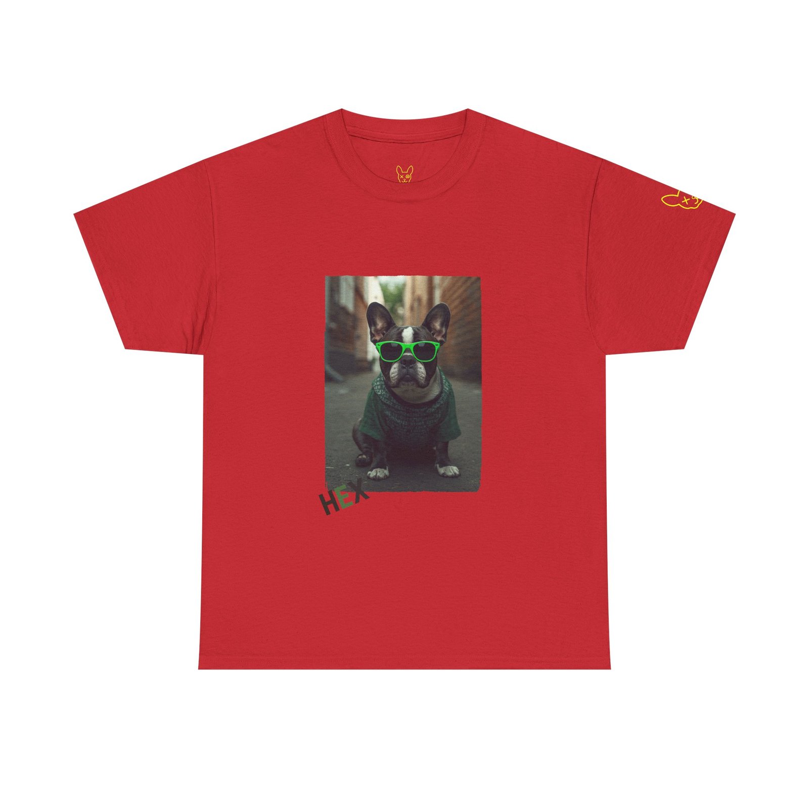 Punky Frenchie Hex Tee - Image 18